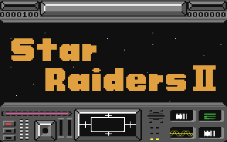 Star Raiders II Title Screen